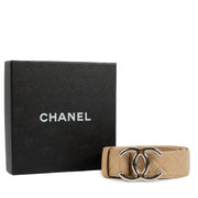 Shop 100% authentic Chanel 14C Beige Quilted Leather CC Belt at Labellov.com.