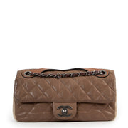 Shop second hand luxury designer handbag Chanel Resort 2011 In-the-Mix Iridescent Fabric Classic Flap Bag at Labellov