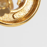 Chanel Gold CC Clip-On Earrings