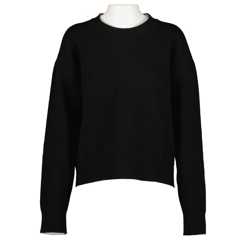 Christian Dior Black ‘J'Adior 8’-Detail Boxy Cashmere Sweater - FR38