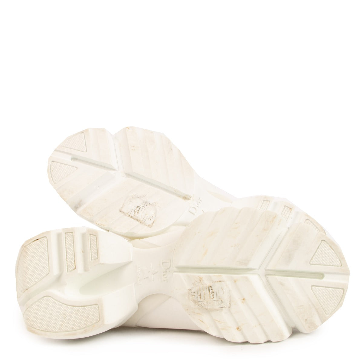 Christian Dior Witte D-Connect Sneakers - Maat 38