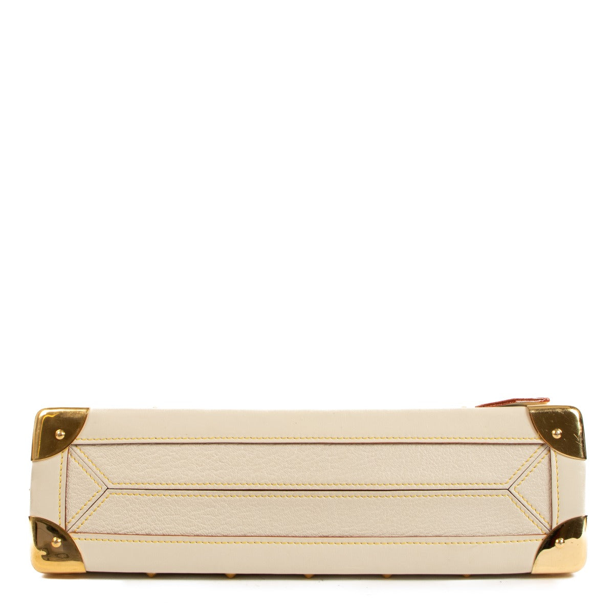 Louis Vuitton White Goatskin Suhali Le Talentueux Bag