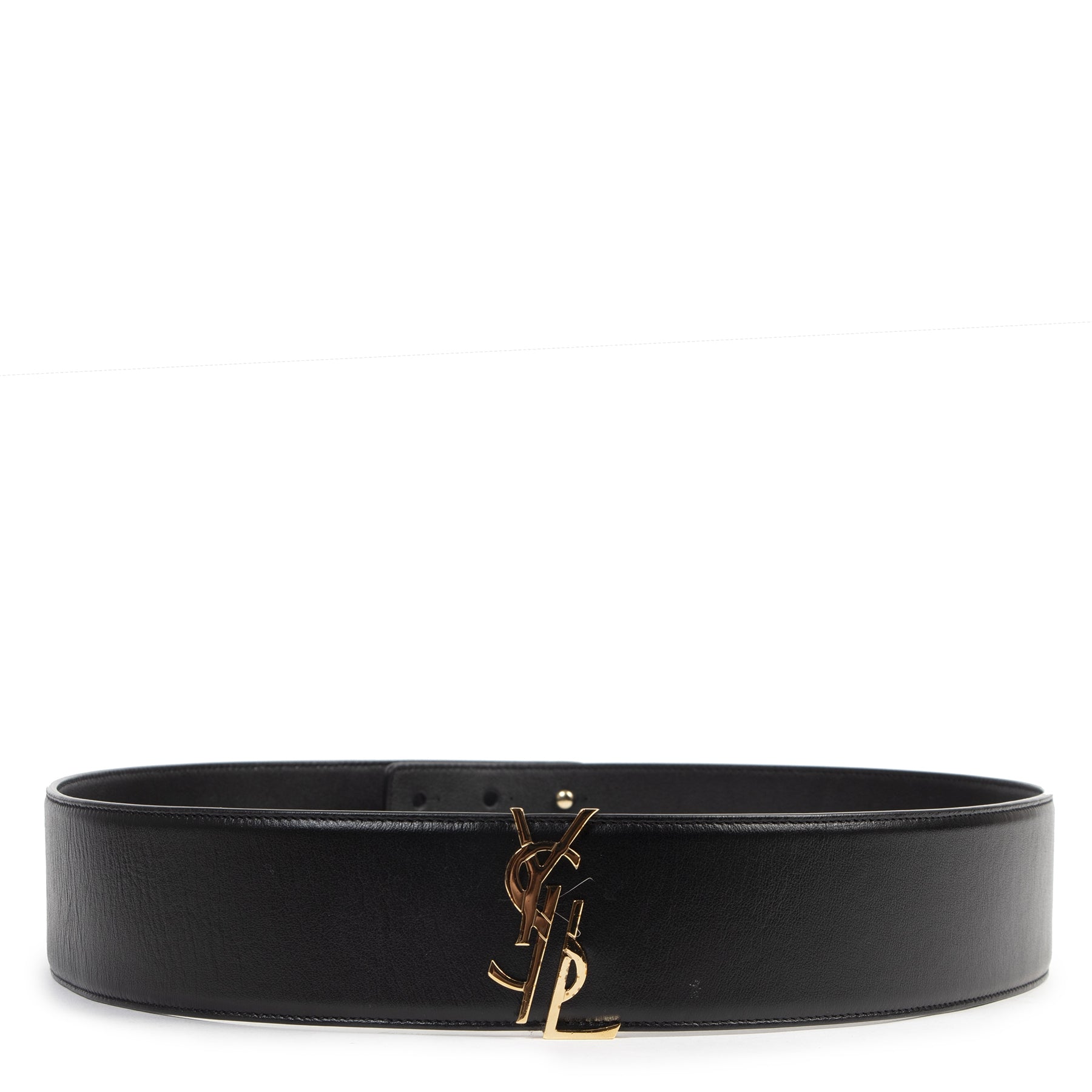 shop safe online Saint Laurent YSL Logo Belt
