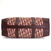 Christian Dior Monogram Vintage Bordeaux Trotteur Bag