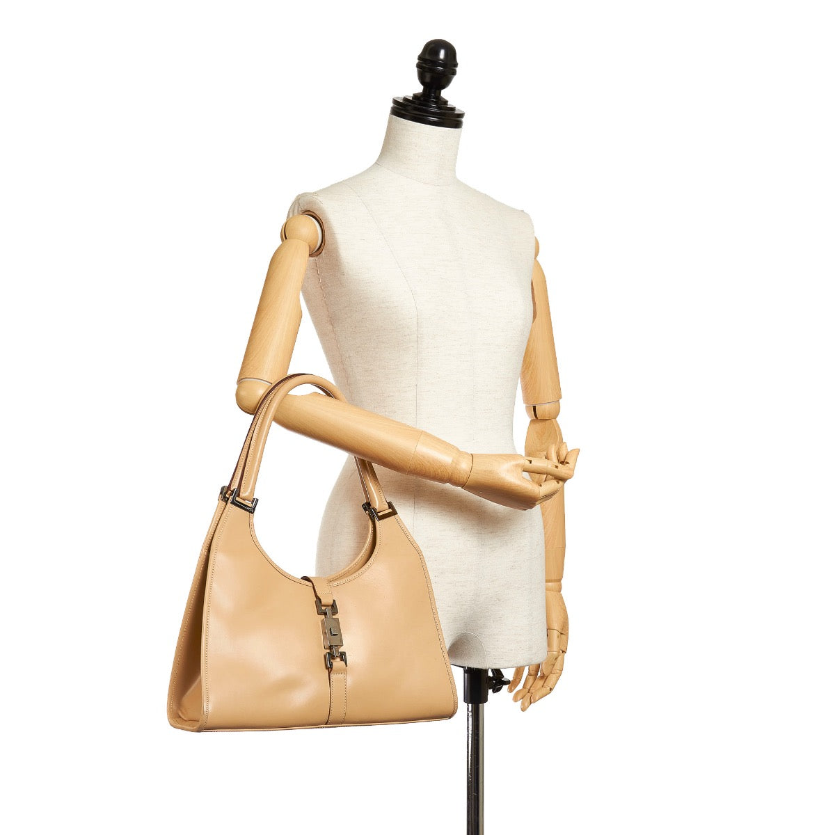 Sac à bandoulière Jackie vintage beige Gucci