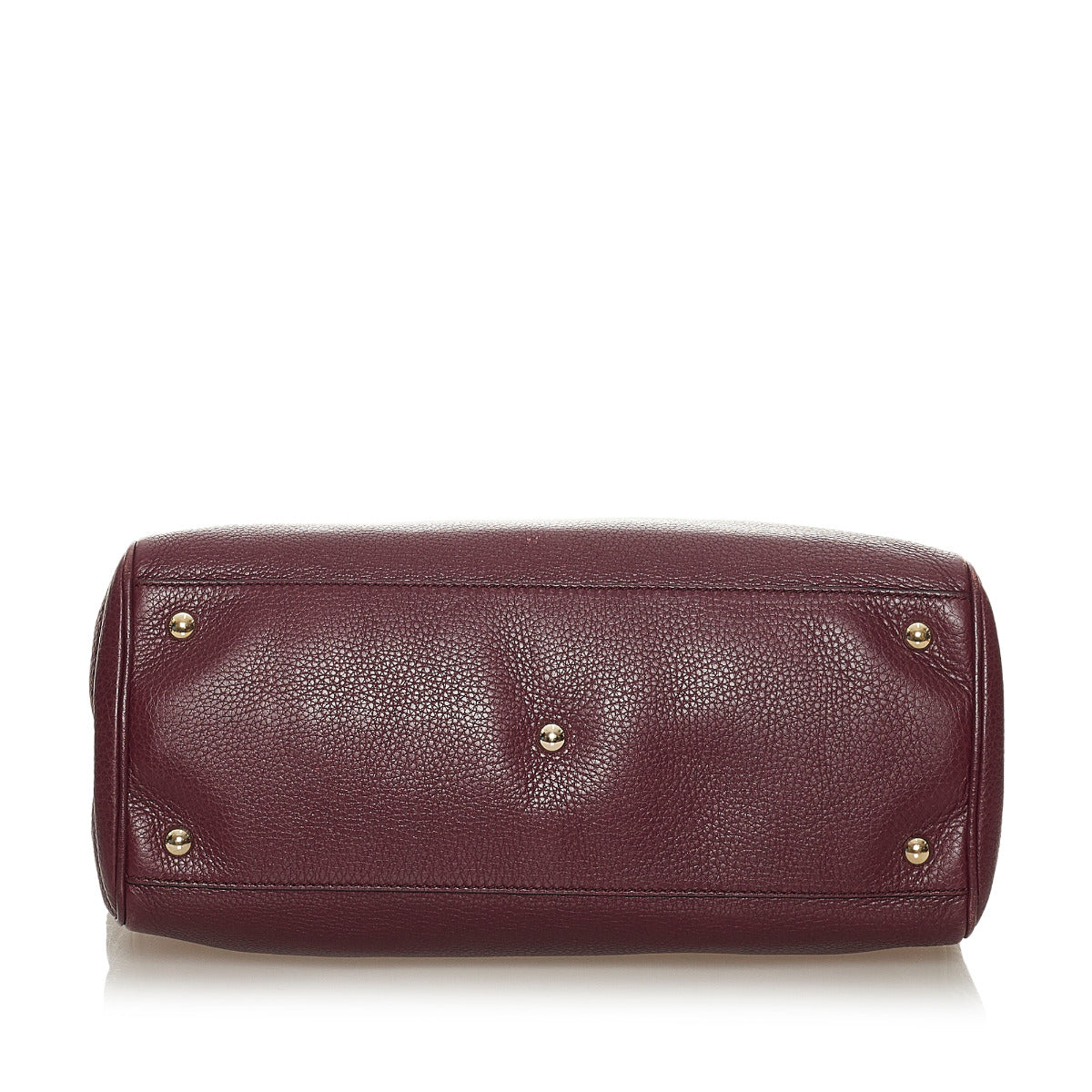 Gucci Burgundy Medium Bamboo Shopper