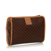 Shop safe online at Labellov in Antwerp this 100% authentic second hand Celine Macadam Canvas Clutch
