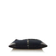 Second hand authentic Gucci 0014060 Black Canvas Bamboo Jackie Shoulder Bag at Labellov