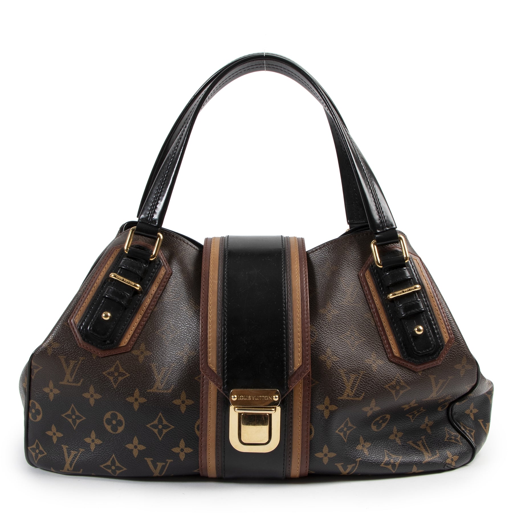 Louis Vuitton Limited Edition Noir Monogram Mirage Griet Bag