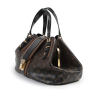 koop veilig online Louis Vuitton Limited Edition Noir Monogram Mirage Griet Bag