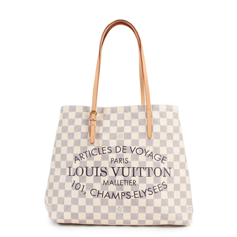 Louis Vuitton Damier Azur Cabas Adventure MM Bag