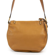 koop veilig online tegen de beste prijs Chloe Ochre Medium Marcie Zip Crossbody Bag