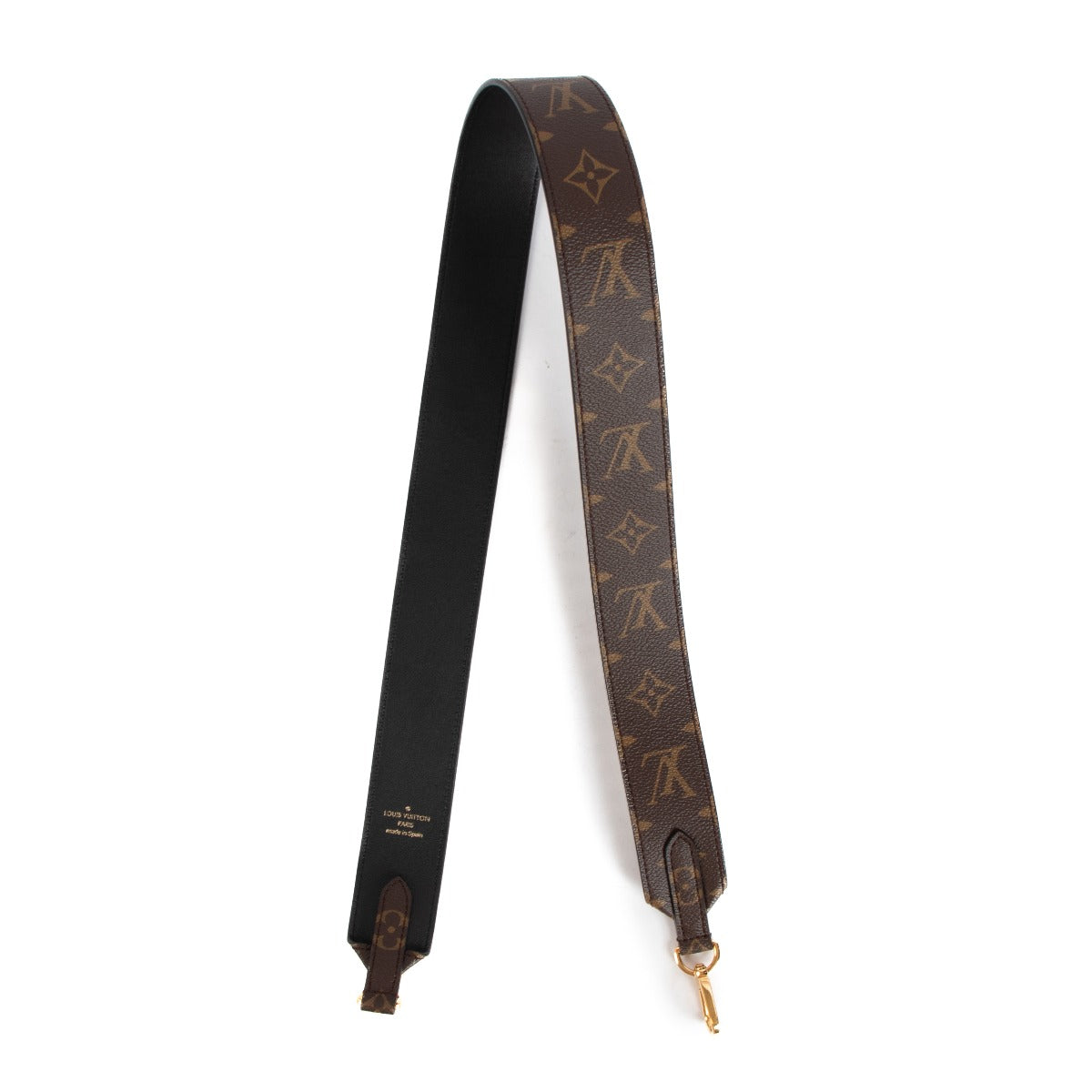 Louis Vuitton Monogram/Black Bandoulière Bag Strap