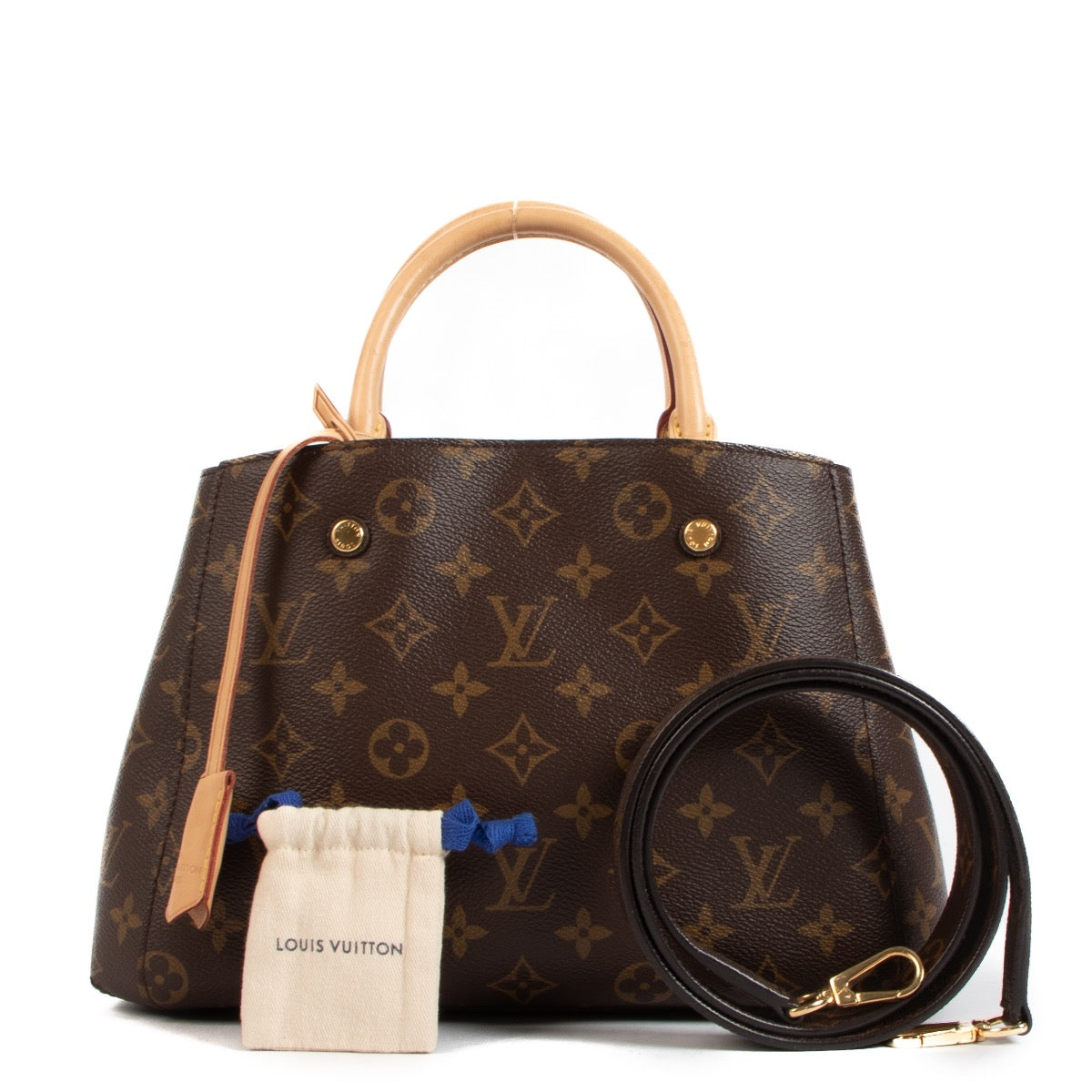shop 100% authentic second hand Louis Vuitton Montaigne BB Monogram Canvas on Labellov.com