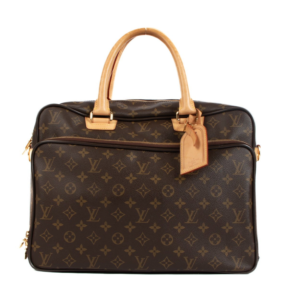 Shop safe online at Labellov in Antwerp, Brussels and Knokke these 100% authentic second hand Louis Vuitton Monogram Canvas Icare Briefcase