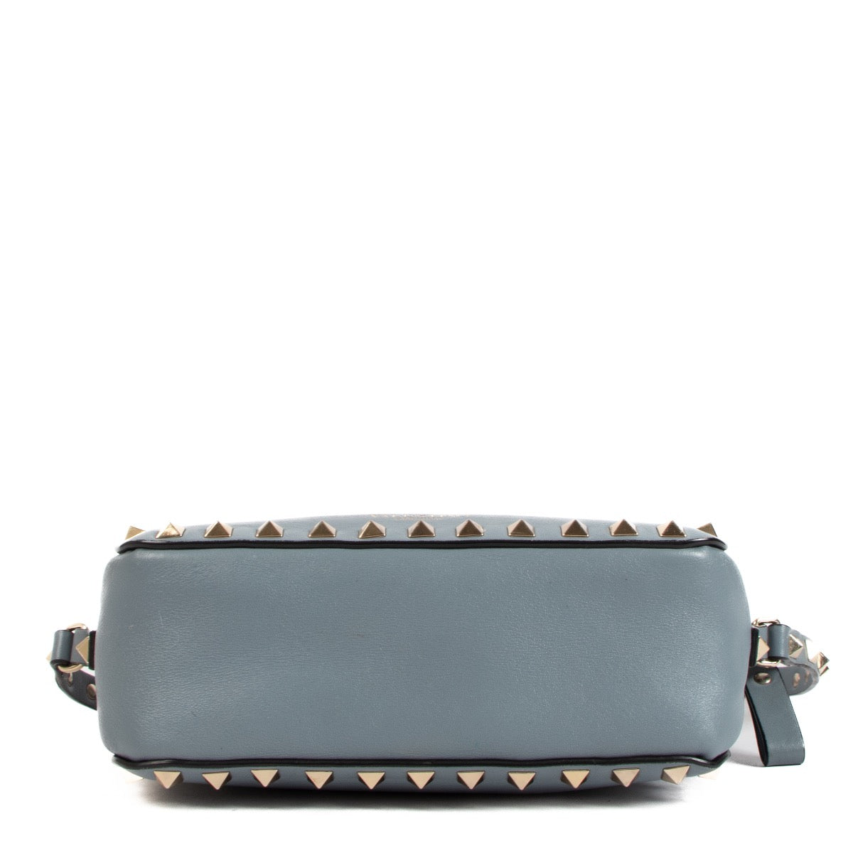 Valentino Garavani Light Blue Rockstud Camera Bag