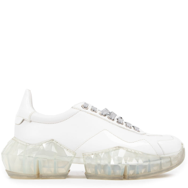 Jimmy Choo White Diamond Sneakers
