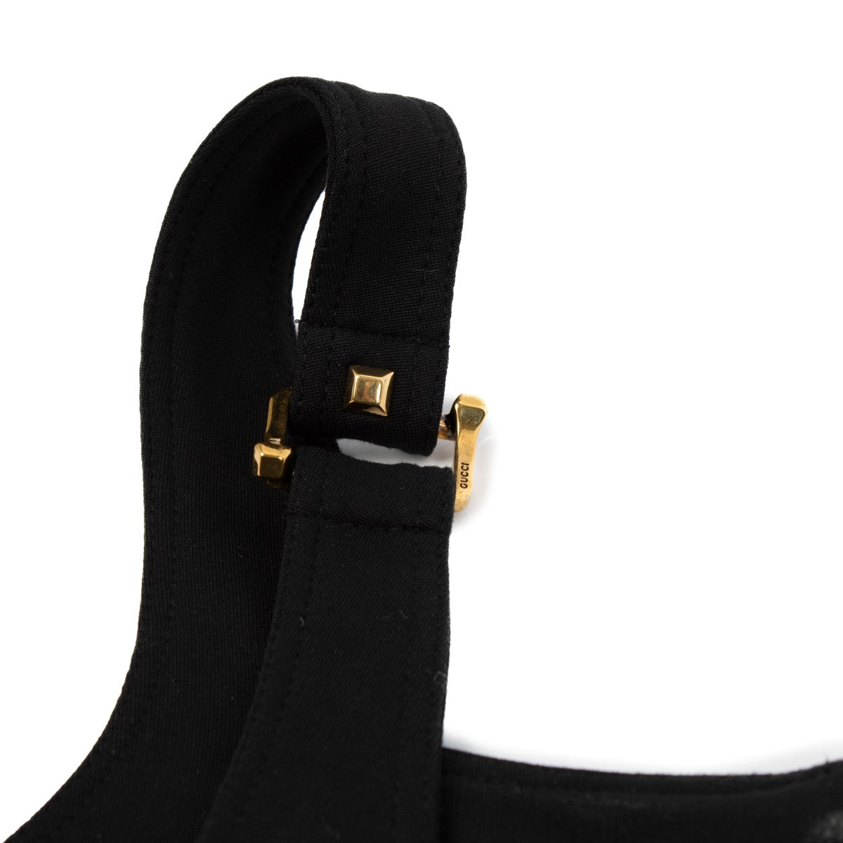 Robe ceinturée Gucci en bambou noir - taille XXL