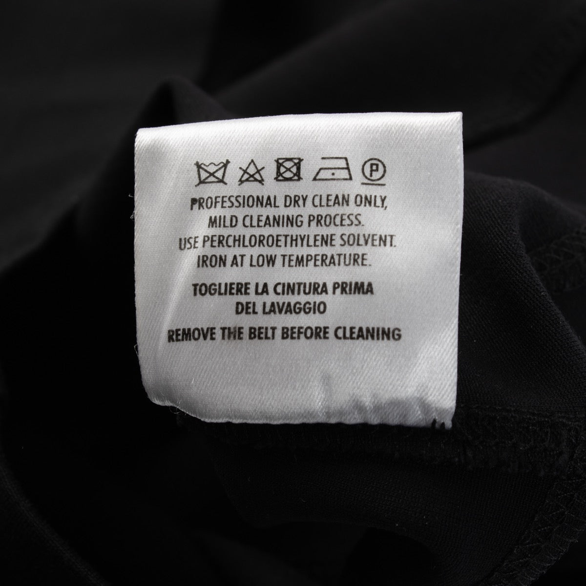 Robe ceinturée Gucci en bambou noir - taille XXL