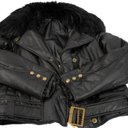 Gucci Black Jacket (IT 44 / EU 38) with fur collar. Shop at Labellov.