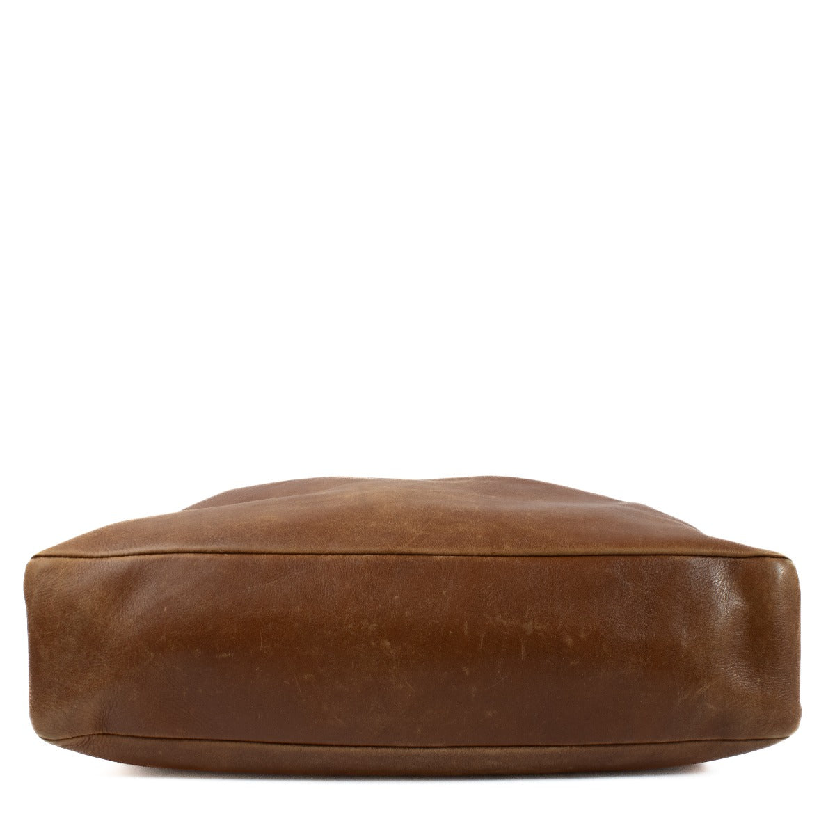 Shop the Gucci Leather Hobo Shopper Horsebit Brown now at Labellov.