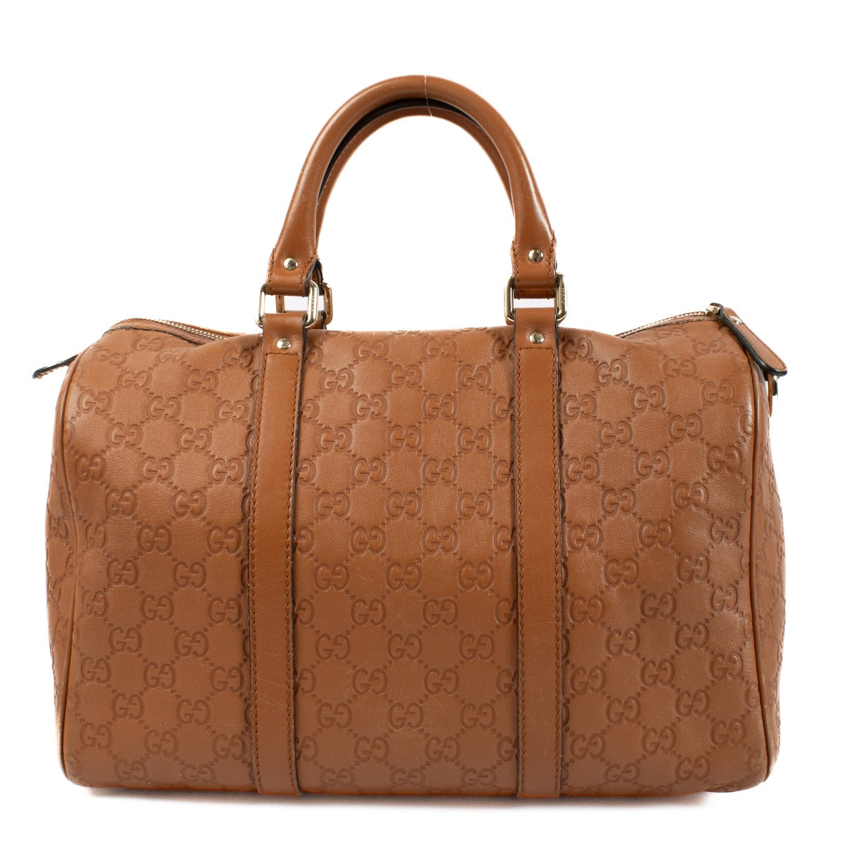 Gucci Camel Guccissima Medium Joy Boston Tas