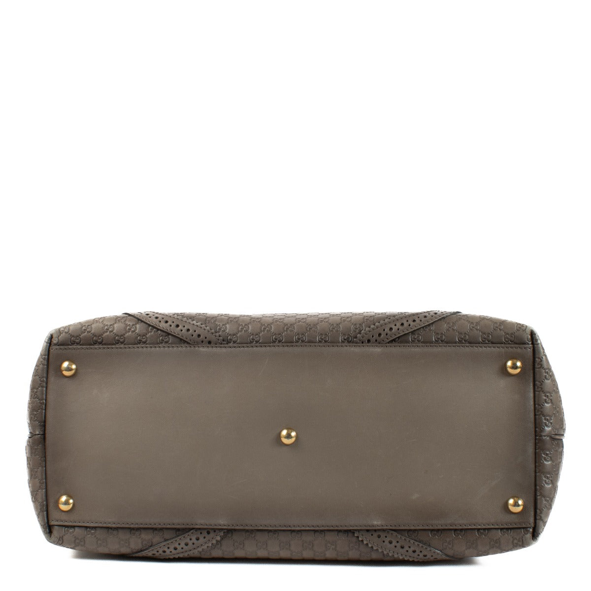 Gucci Grey Microguccissima Large Duilio Tote Bag