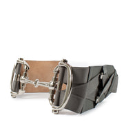 Shop 100% authentic secondhand Gucci Grey Leather Waist Horsebit Belt at Labellov.com