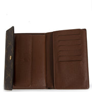 Louis Vuitton Monogram Wallet Canvas Porte Tresor Wallet