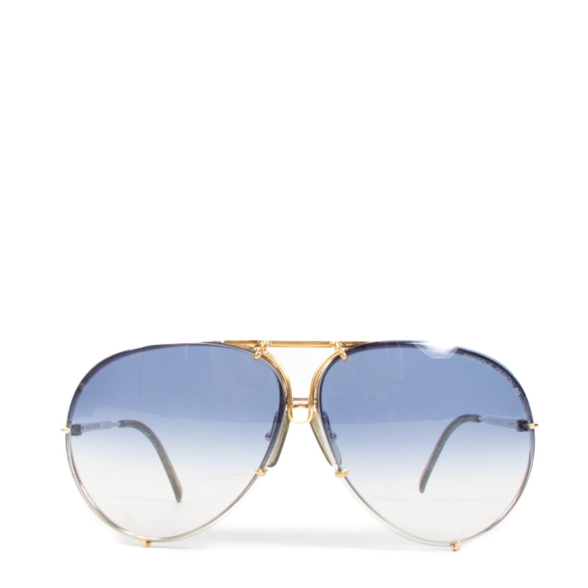 Porsche Carrera P'8474 Blue Aviator Sunglasses
