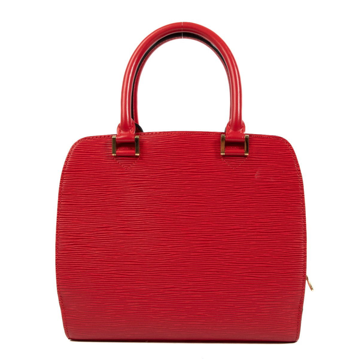 Louis Vuitton Red Epi Leather Pont Neuf Top Handle Bag