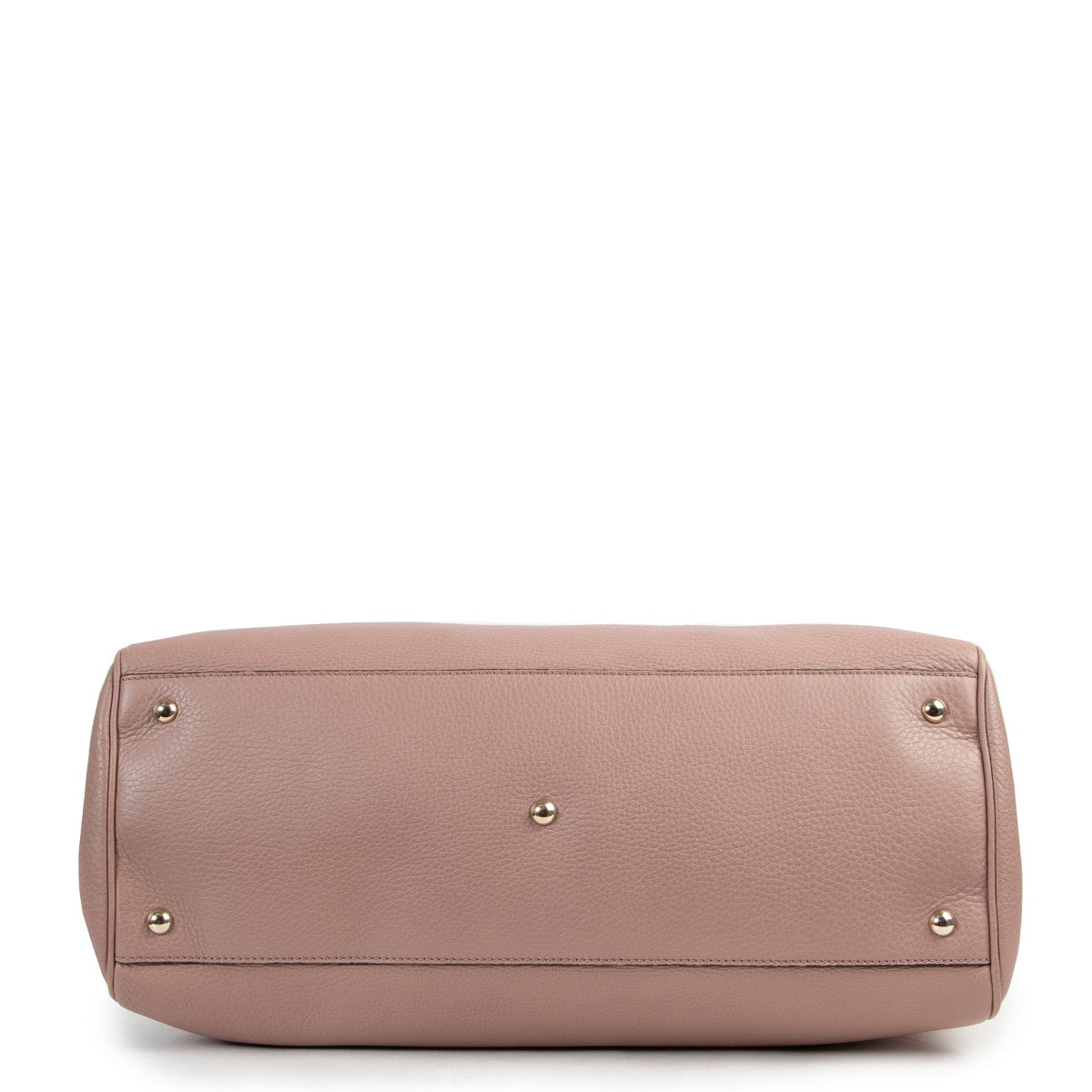 Gucci Pastel Pink Bamboo Top Handle Bag
