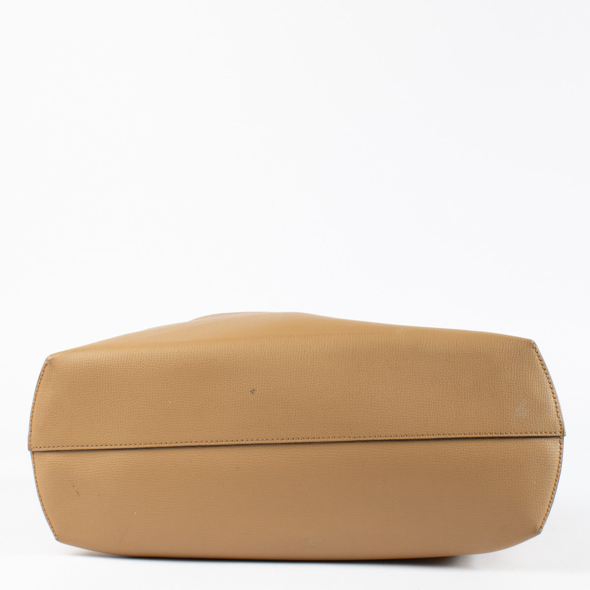 Sac cabas Kan I Fendi en cuir camel