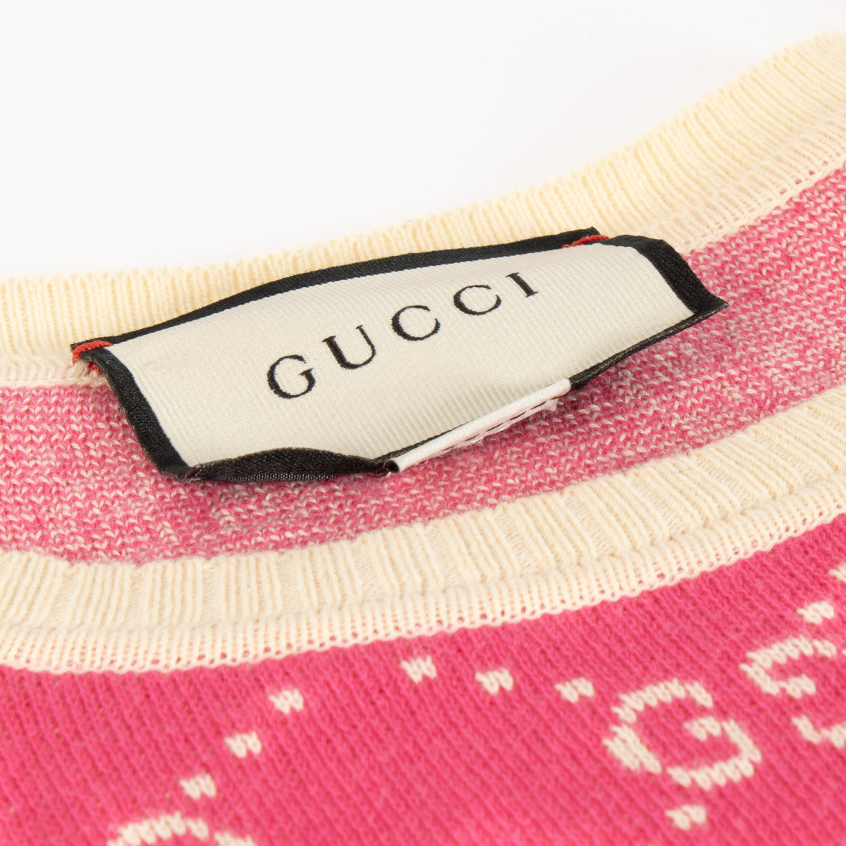 Gucci Pink GG Sweater - size L