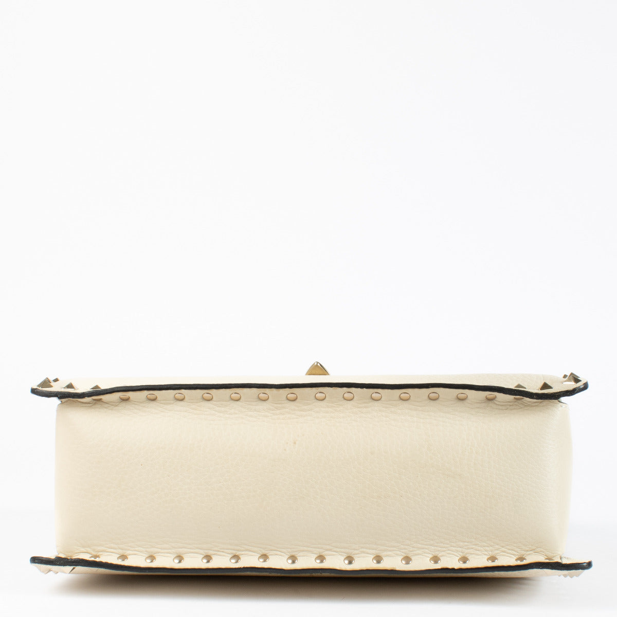 Valentino Garavani Beige Rockstud Bag