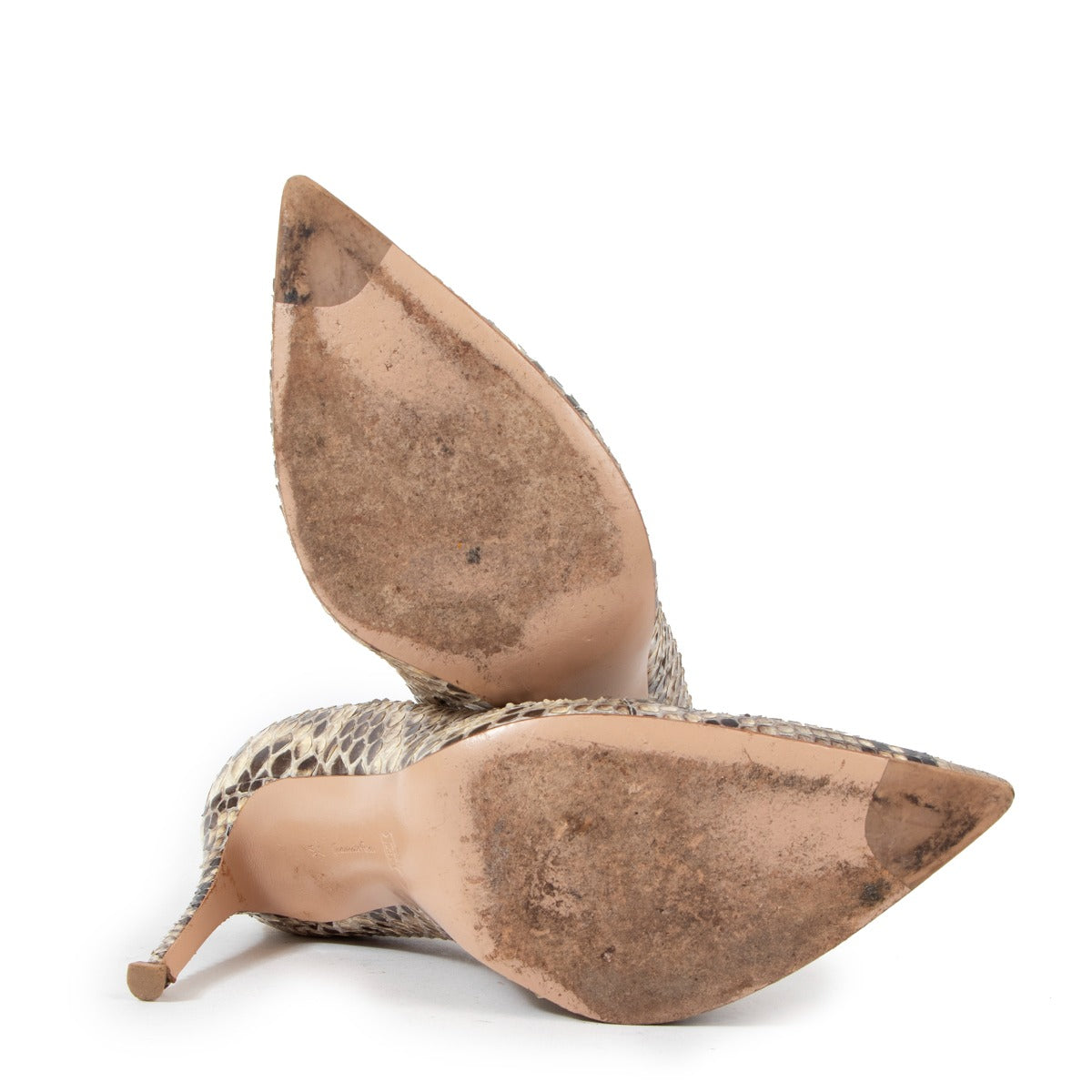Gianvito Rossi Gianvito 95 Python Pumps - Maat 37,5