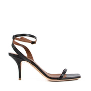 Malone Souliers Black Leather Heels