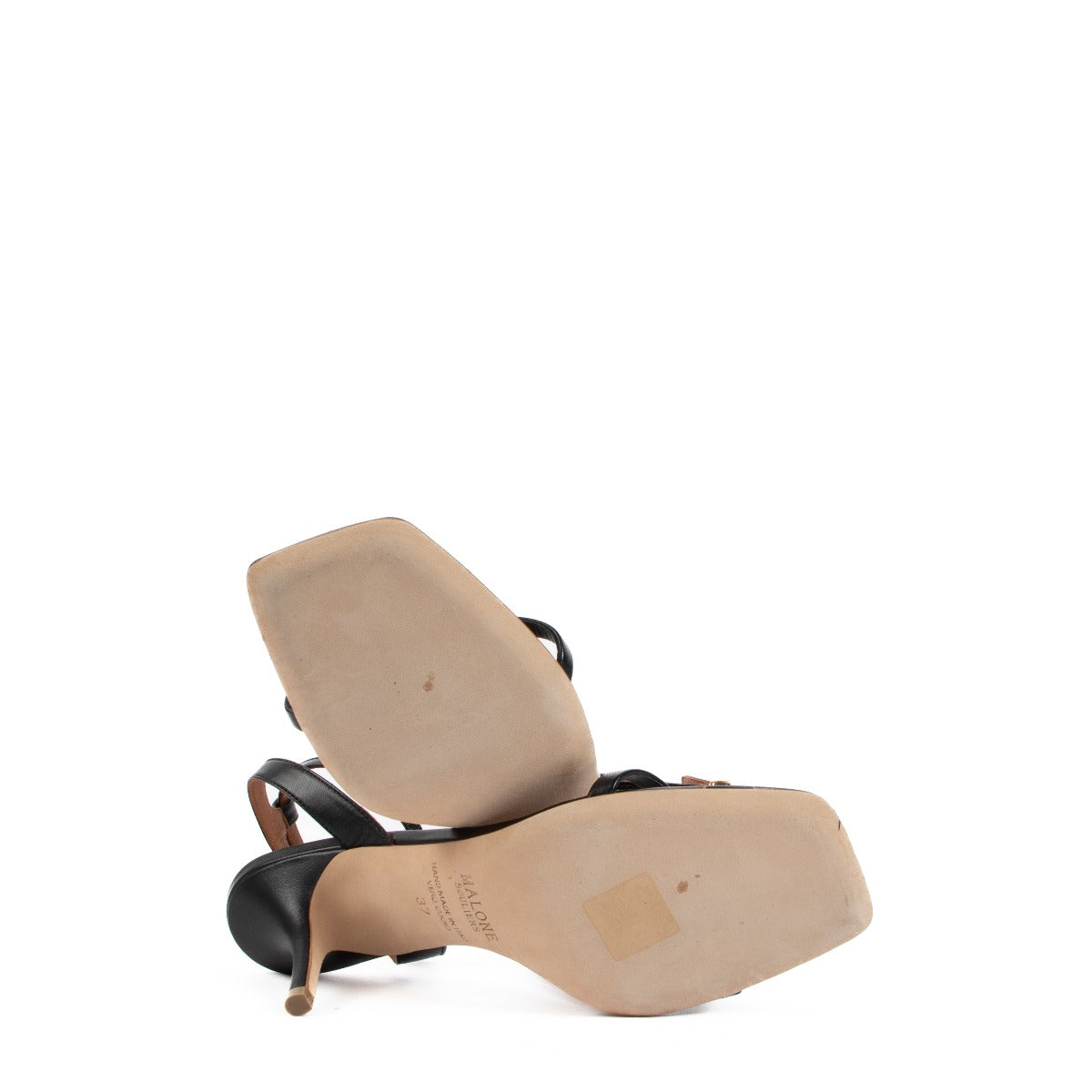 Chaussures à talons Malone Souliers en cuir noir – Taille 37