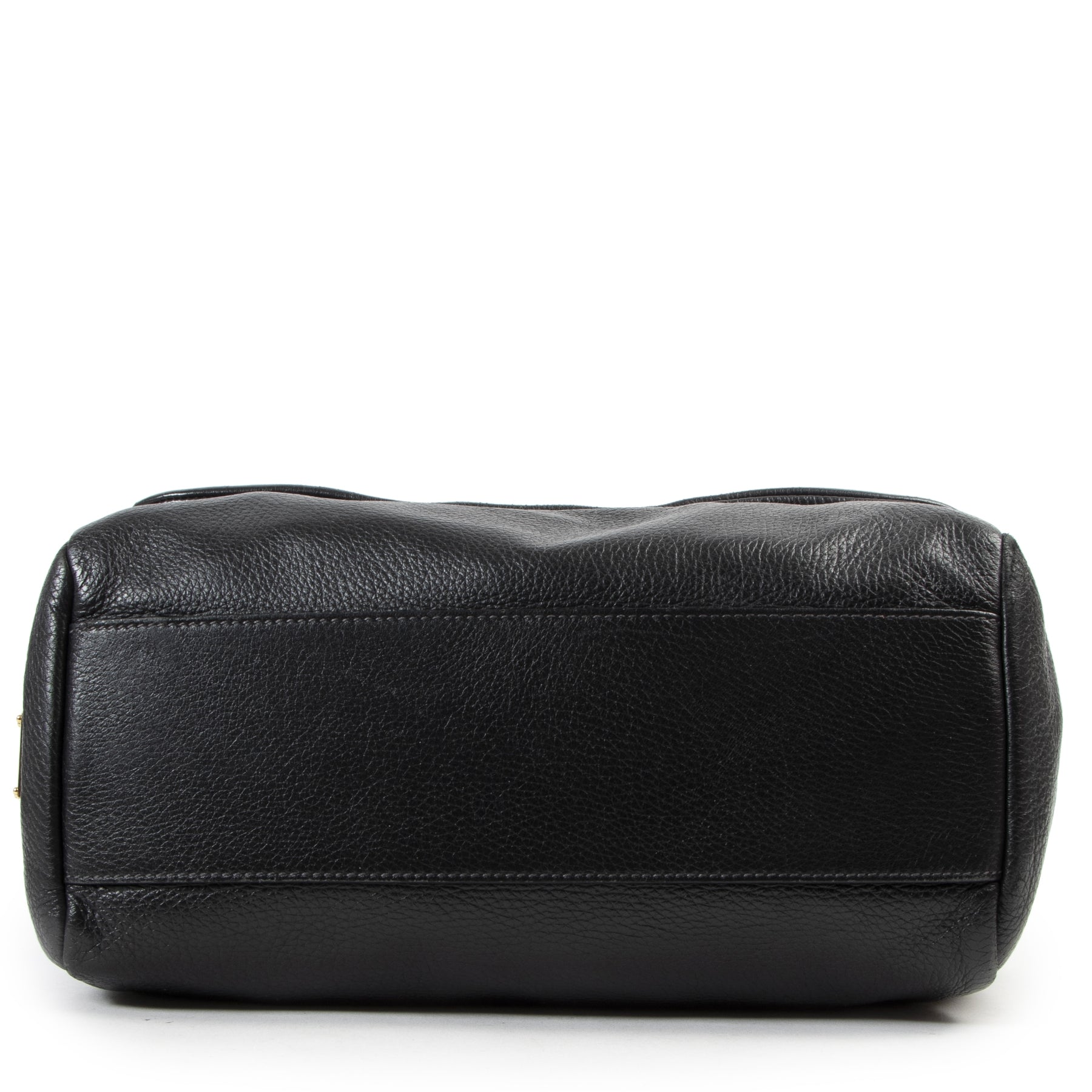 Authentic secondhand Dolce & Gabbana Black Leather Shoulder Bag designer bags fashion luxury vintage webshop safe secure online shopping