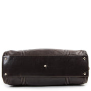 Authentieke Tweedehands Gucci Dark Brown Leather Duchessa Boston Bag juiste prijs veilig online shoppen luxe merken webshop winkelen Antwerpen België mode fashion