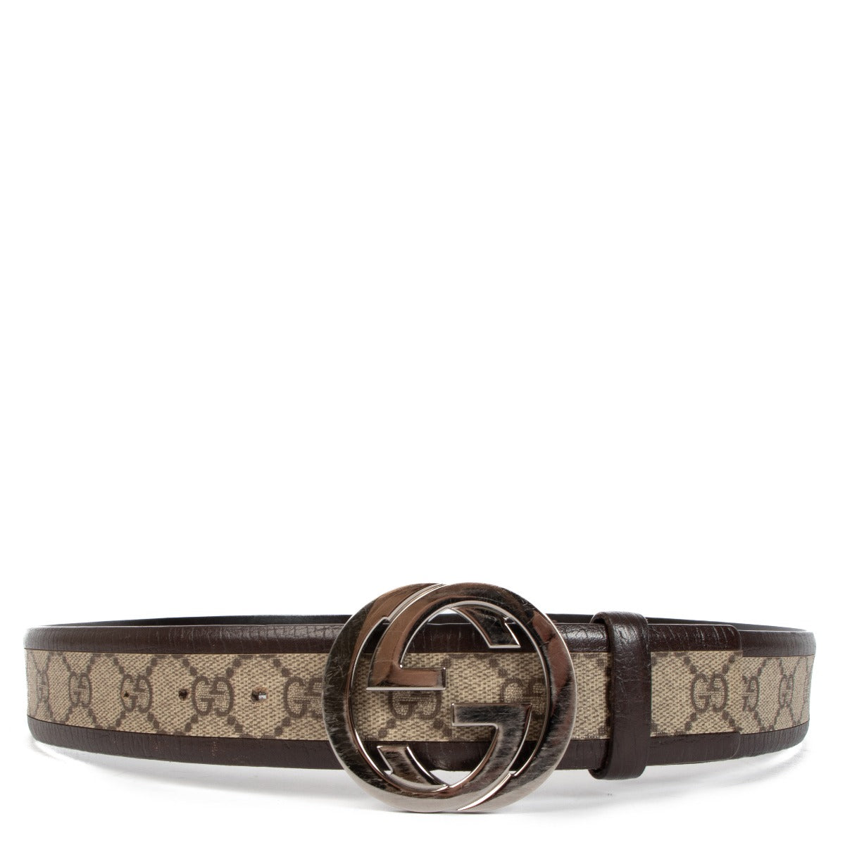 Gucci GG Surpeme Canvas G Buckle Belt