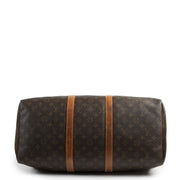 Authentic secondhand Louis Vuitton Monogram Keepall 50 Bag designer bags fashion luxury vintage webshop safe secure online shopping