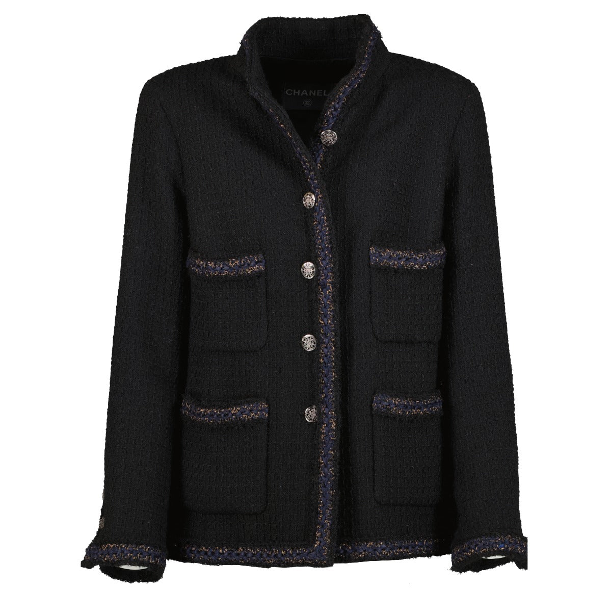 Shop 100% authentic Chanel Black Tweed Jacket at Labellov.com.