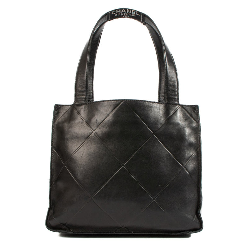 Shop 100% authentic Chanel Black Tag Mini Tote Bag at Labellov.com.