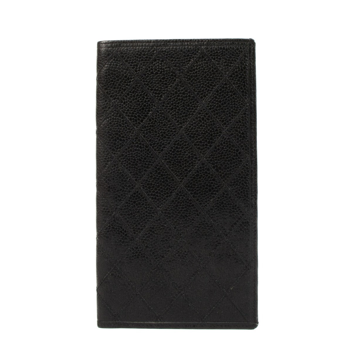 Shop 100% authentic Chanel Black Quilted Caviar Wallet at Labellov.com.