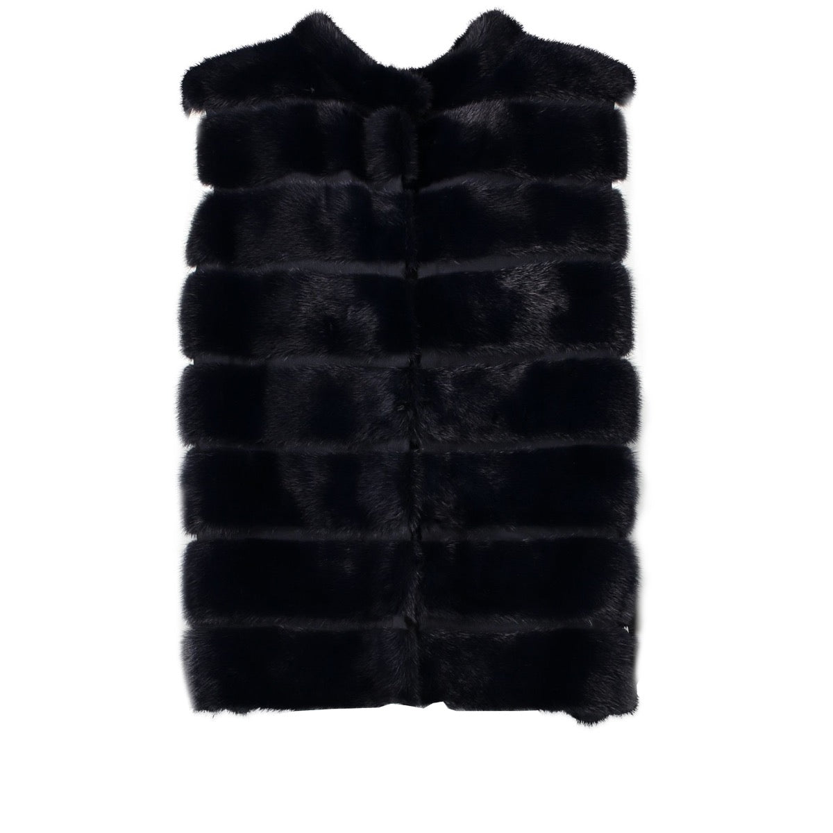 Shop safe online authentic Fendi Black Fur Jacket in Size 44 at the right price.