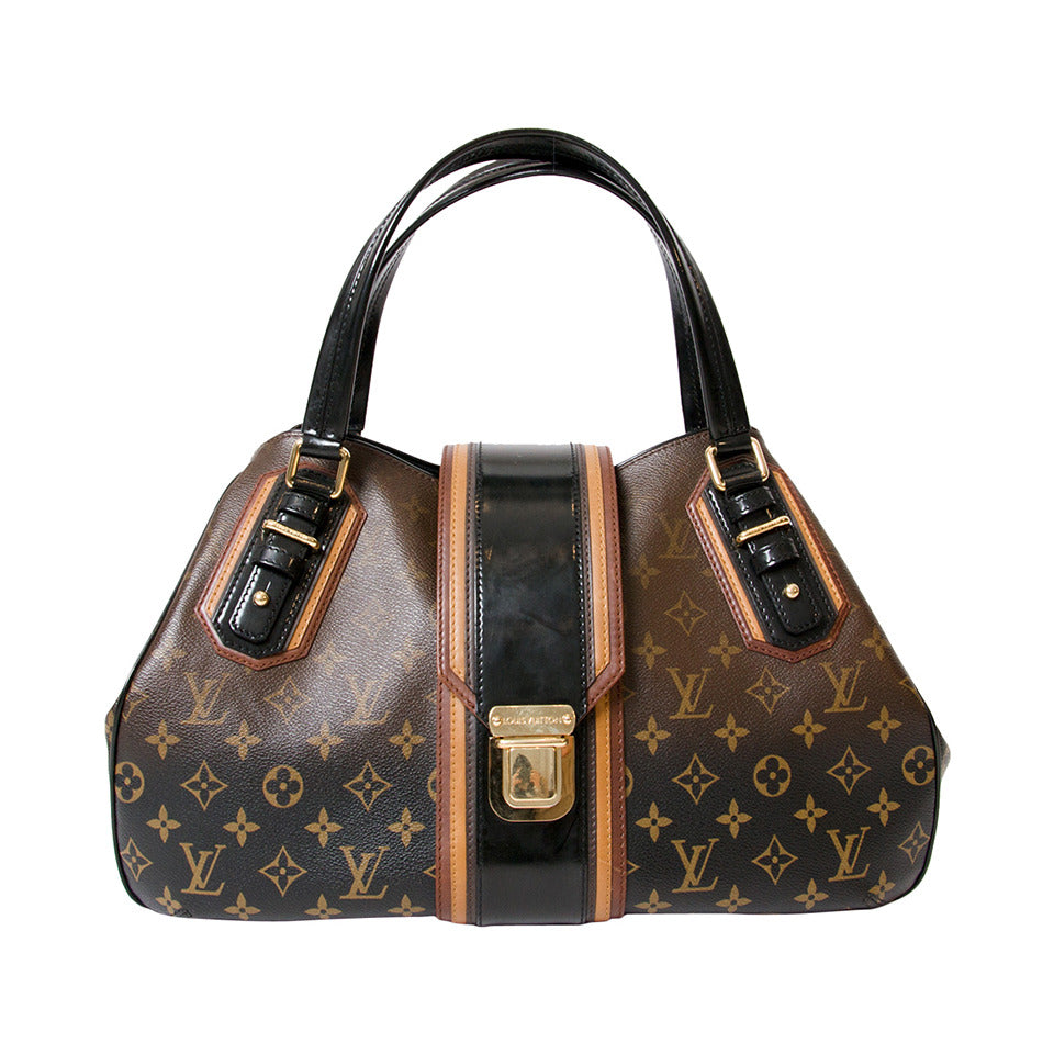 Louis Vuitton Limited Edition Noir Monogram Mirage Griet Bag