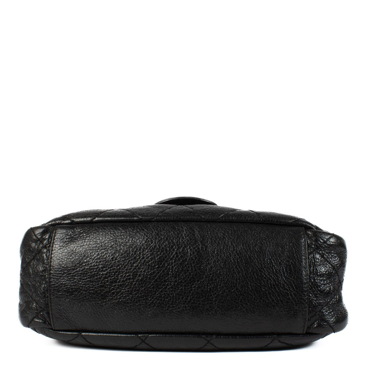 Chanel Black Glazed Leather On The Road Schoudertas
