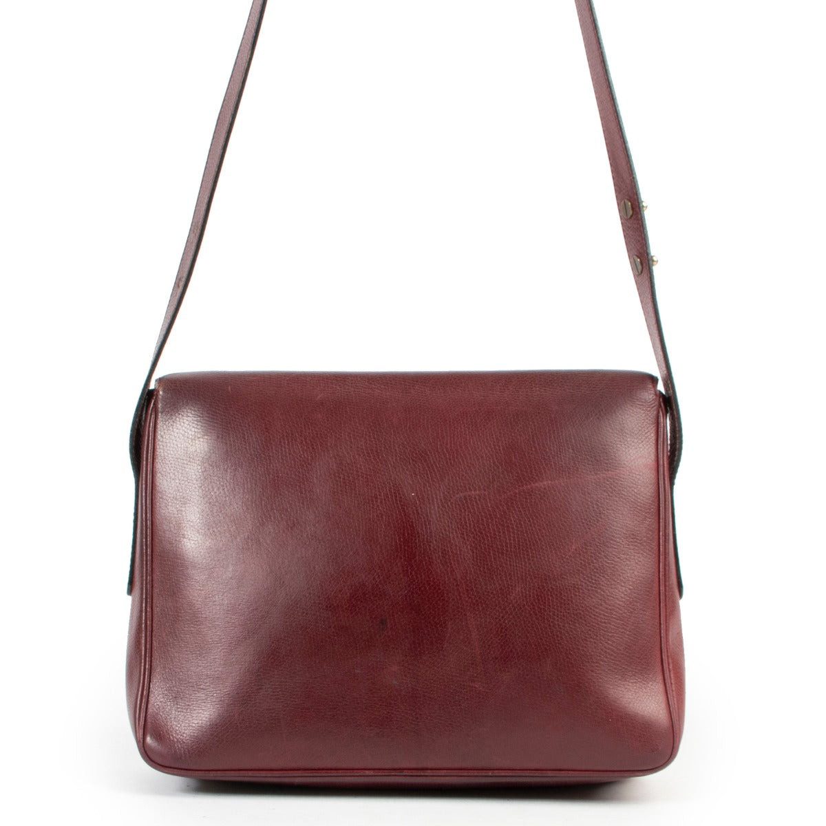 Red Delvaux Handbag