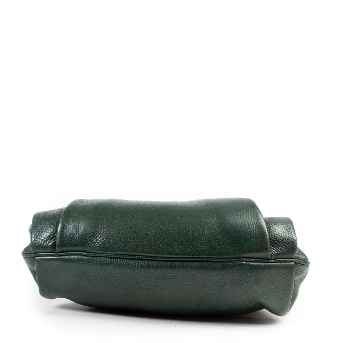 Delvaux Green Leather Faust Bag